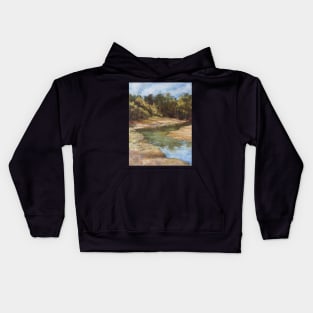 Lake Cathie - plein air Kids Hoodie